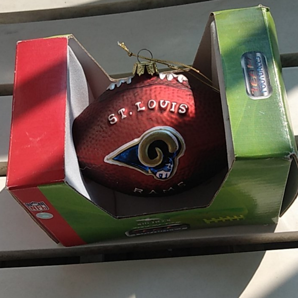 ST. LOUIS RAMS Christmas Ornament